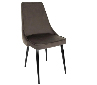 Кресло Бюрократ CH-K4 коричневый Holland 74 металл черный на ножках