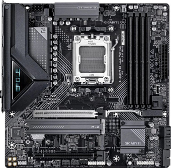 Материнская плата Socket AM5 Gigabyte B850M EAGLE WF6E (B850) 4*DDR5 HDMI DP mATX