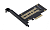 Адаптер Gembird MF-PCIE-NVME-SATA PCI-E для SSD M2