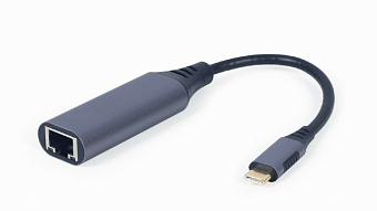 Сетевая карта USB-C Cablexpert A-USB3C-LAN-01  Fast Ethernet Adapter 10/100/1000 Мбит/сек