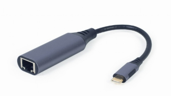 Сетевая карта USB-C Cablexpert A-USB3C-LAN-01  Fast Ethernet Adapter 10/100/1000 Мбит/сек