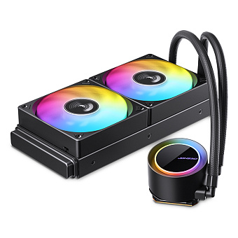 Система жидкостного охлаждения JONSBO TG-240 1700/AM5 ARGB 260W Black