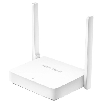 Wi-Fi роутер Mercusys MW301R N300, 2.4 ГГц, 100 Мбит/с, белый