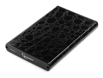 Внешний контейнер USB3.0 -> SATA 2.5", Gembird EE2-U3S-70L, кожзам, чёрный