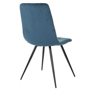 Кресло Бюрократ CH-K1 синий Holland 58 металл черный на ножках