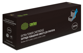 Картридж лазерный Cactus CS-TN2375-MPS для Brother, 10400стр. черный