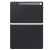 Чехол для планшета Samsung Galaxy Tab S9/S9 FE/S10 FE 10.4" - Smart Book Cover, черный