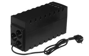ИБП Powercom Raptor RPT-600A EURO 360Вт 600ВА черный