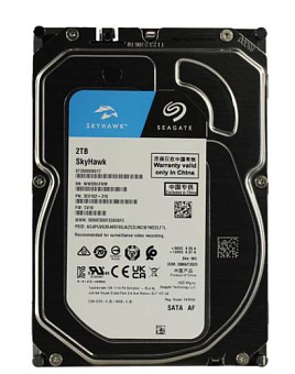 Жесткий диск SATA .2Tb Seagate SkyHawk 5400rpm 256Mb SATA-3