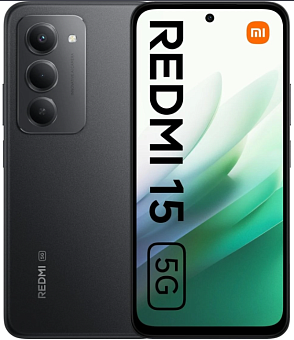 Смартфон Xiaomi Redmi 15 6/128Gb Black (черный)