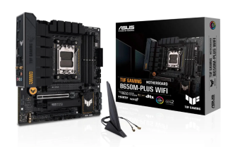 Материнская плата Socket AM5 ASUS TUF GAMING B650M-PLUS WIFI (B650) 4*DDR5 HDMI DP mATX