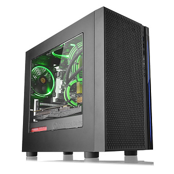 Корпус Thermaltake Versa H18 no PSU mATX чёрный