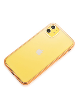 Чехол для смартфона Apple iPhone 11 6.1" - Gurdini Matt Silicone overlay, золотой