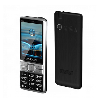 Мобильный телефон Maxvi X900i черный