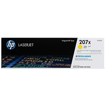 Картридж лазерный HP 207X (W2212X) для для HP M255/MFP M282/M283 желтый