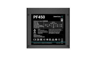 Блок питания .450W Deepcool PF450 120mm 80+, черный