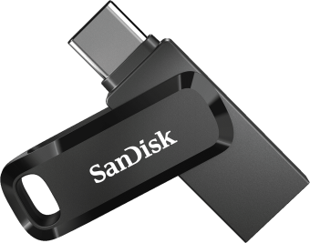Флешка 64Gb SanDisk Ultra Dual Drive Go, USB 3.1 - USB Type-C черный