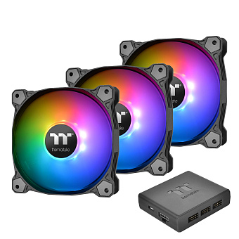 Комплект вентиляторов Thermaltake Pure Plus 12 RGB 3 Pack