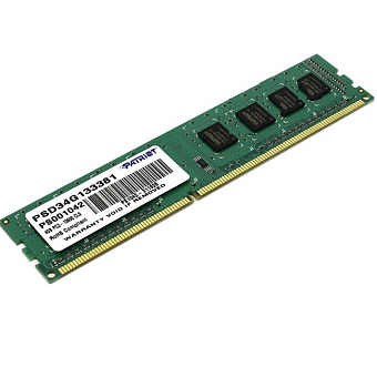 Модуль памяти DDR3 4096Mb  PC-10600 1333MHz  Patriot
