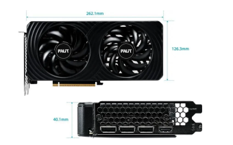 Видеокарта .8Gb PALIT RTX 5060 Dual OC (RTX5060) GDDR7 HDMI DP