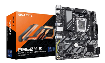 Материнская плата Socket-1851 Gigabyte B860M E (B860) 2*DDR5 HDMI DP mATX
