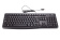 Клавиатура проводная Logitech K120 USB черный