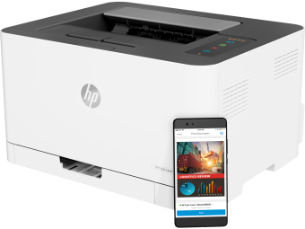 Принтер HP Color Laser 150nw (A4, цв., 18 стр/мин, USB&LAN&WIFI)