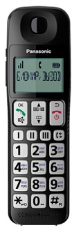 Радиотелефон Panasonic DECT KX-TGE 110 RUB (черный)