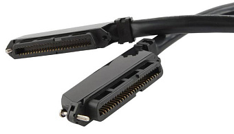 Кабель патч-корд Patch cord RJ21 (мама/90) - RJ21 (мама/90)  3м, 25 пар, Hyperline