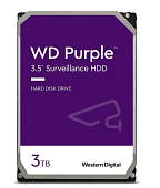 Жесткий диск SATA .3Tb WD Purple 5400rpm 256Mb SATA-3