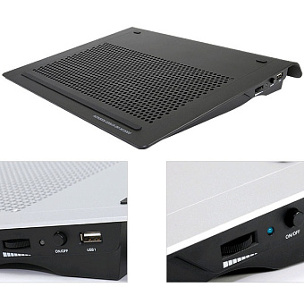 Подставка для ноутбука 17" Zalman ZM-NC2000 черный