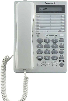 Телефон проводной Panasonic KX-TS 2362 RUW (белый)