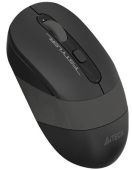 Мышь беспроводная A4Tech Fstyler FG10S 2000dpi бесшумная Black-Grey