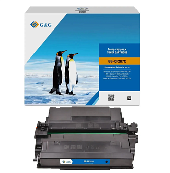Картридж лазерный GG-CF287X G&G Тонер картридж для HP LaserJet Enrterprise M501/506 x/n/dn MFP M527z