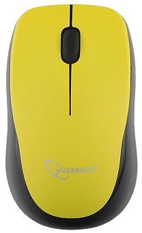 Мышь беспроводная Gembird MUSW-360 Wireless Optical 1000dpi лимововый