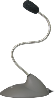 Микрофон Defender MIC-111 проводной jack 3.5 мм серый
