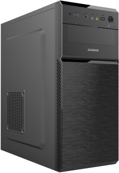 Корпус Digma DC-ATX101-U2 USB2.0 ATX чёрный