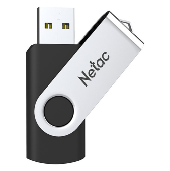 Флешка 4Gb Netac U505 USB2.0 металлическая поворотная крышка