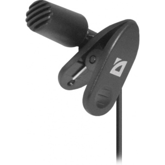 Микрофон Defender MIC-109 проводной jack 3.5 мм черный