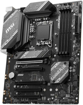 Материнская плата Socket-1700 MSI B760 GAMING PLUS WIFI (B760) 4*DDR5 HDMI DP ATX