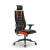 Кресло МЕТТА ErgoLife Sit 10 B2-160D + EcoLeather(Extra) ИГРОВОЕ Черно-Оранжевое