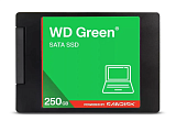 Накопитель SSD SATA .250Gb WD Green WDS250G5G0A (TLC, 545/510 Мбайт/сек)