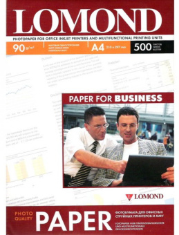 Бумага Lomond [A4] матовая,  90гр/м2, 500л