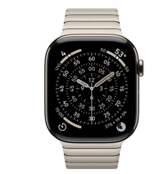 Смарт-часы Apple Watch Series 11 42mm Titanium Link Bracelet Natural (натуральный)