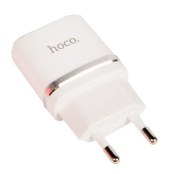 Сетевое зарядное устройство Hoco C12 5W USB-A белый