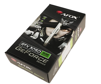 Видеокарта 6Gb AFOX AF3050-6GD6H5 (RTX3050) GDDR6 HDMI DP