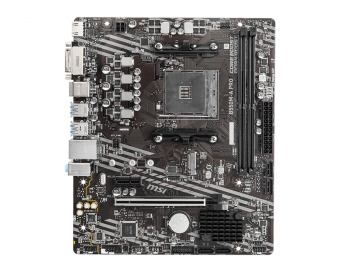 Материнская плата Socket AM4 MSI B550M-A PRO (B550) 2*DDR4 1*PCI-Ex1 1*PCI-Ex16 SATA M.2 HDMI DVI mA