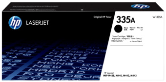 Картридж лазерный HP 335A (W1335A) для HP m438/m442/m443, 7400 стр. черный