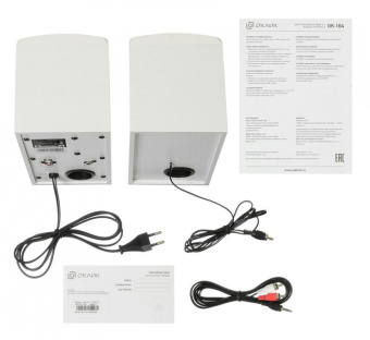 Акустическая система OKLICK OK-164 (2x15W питание от сети 220B) white