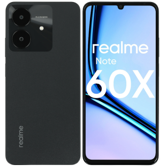 Смартфон Realme Note 60x 4/128Gb Black